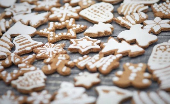 Vianočné orechové medovníčky