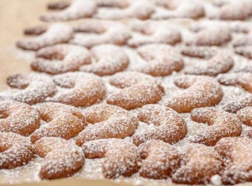 Pečieme na Vianoce - Vanilkové rožky Pečieme na Vianoce - Vanilkové rožky