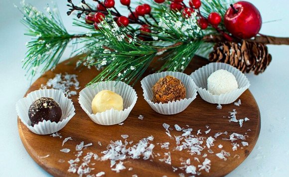 Pralinky s vaječným likérom