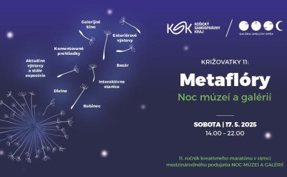 Noc múzeí a galérií 2025 / Križovatky 11: METAFLÓRY