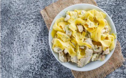 Cestoviny s kuracím mäsom a mascarpone