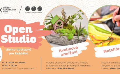 Noc múzeí a galérií / Open Studio: Kvetinové aranžmá & Metaflóry