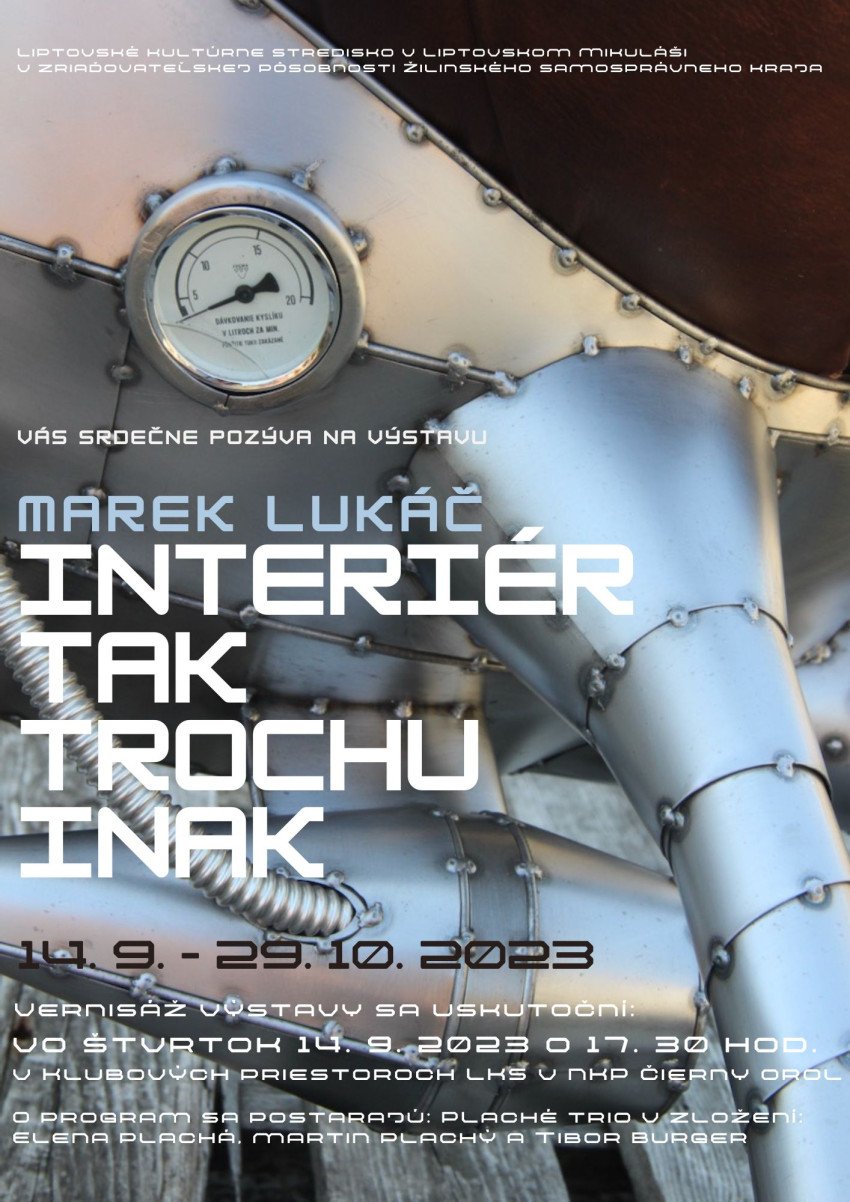 Marek Lukáč: Interiér tak trochu inak Marek Lukáč: Interiér tak trochu inak