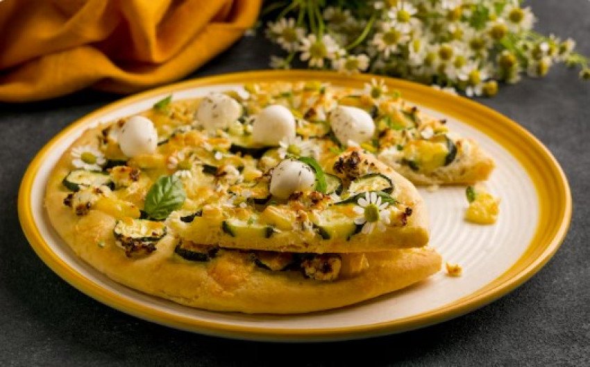 Karfiolová pizza Karfiolová pizza
