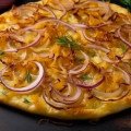 Cibuľová pizza