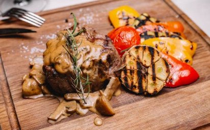 Drevorubačský steak
