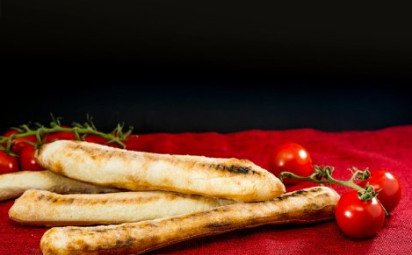 Pizza štangle so syrovým dressingom