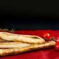 Pizza štangle so syrovým dressingom