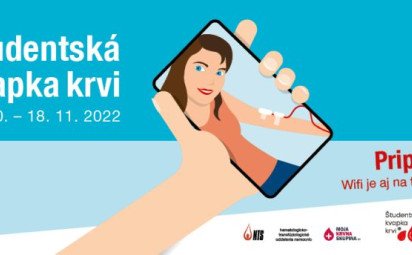 ŠTUDENTSKÁ KVAPKA KRVI 2022. PRIPOJTE SA