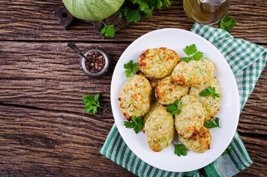 Brokolicové (karfiolové) placky Brokolicové (karfiolové) placky