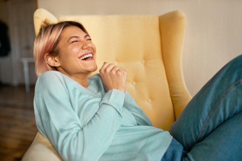 Smiech patrí k prirodzeným spôsobom, ako sa uvoľniť Smiech patrí k prirodzeným spôsobom, ako sa uvoľniť