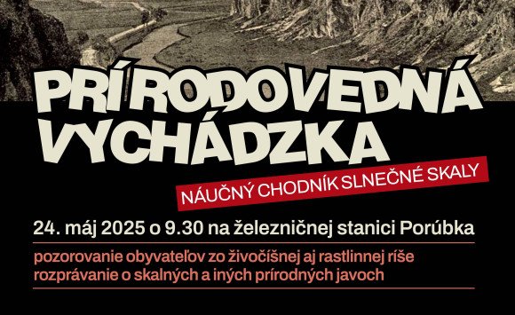 Prírodovedná vychádzka - Náučný chodník Slnečné skaly