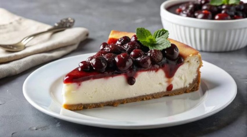 Čučoriedková torta s mascarpone Čučoriedková torta s mascarpone