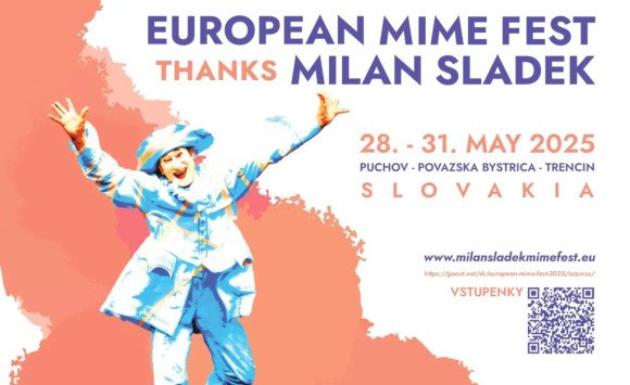 Prvý Európsky festival pantomímy mieri do troch slovenských miest