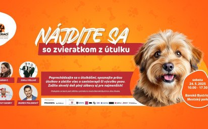 Z ulice do pelieška: Podujatie NÁJDITE SA… so zvieratkom z útulku