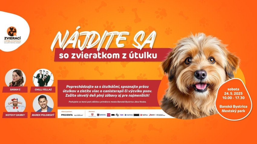 Z ulice do pelieška: Podujatie NÁJDITE SA… so zvieratkom z útulku Z ulice do pelieška: Podujatie NÁJDITE SA… so zvieratkom z útulku
