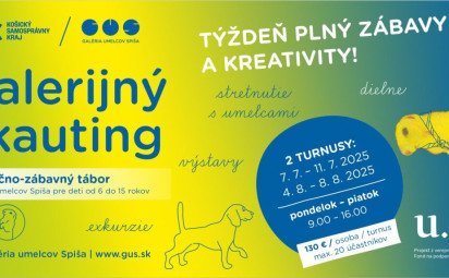 Galerijný skauting / Dva turnusy kreatívneho letného tábora už v ponuke!
