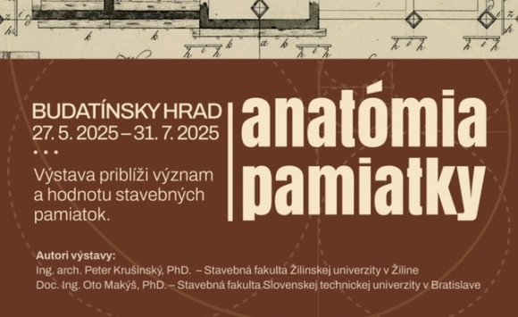 Na Budatínskom hrade sa predstaví Anatómia pamiatky