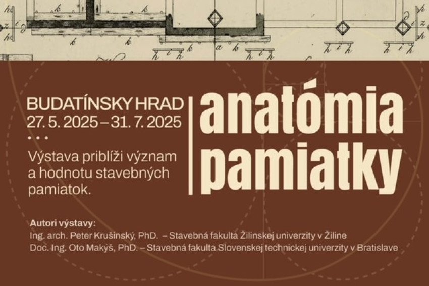 Na Budatínskom hrade sa predstaví Anatómia pamiatky