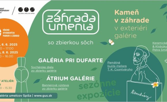 GUS Víkend otvorených parkov a záhrad