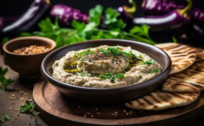 Baba ganoush – baklažánová nátierka s orientálnou chuťou
