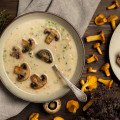 Vegetariánska valašská kyselica s hubami