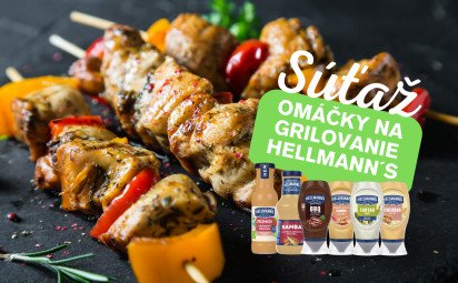 Buď MAJSTROM GRILU! Trendy a grilovacie recepty s omáčkami Hellmann’s