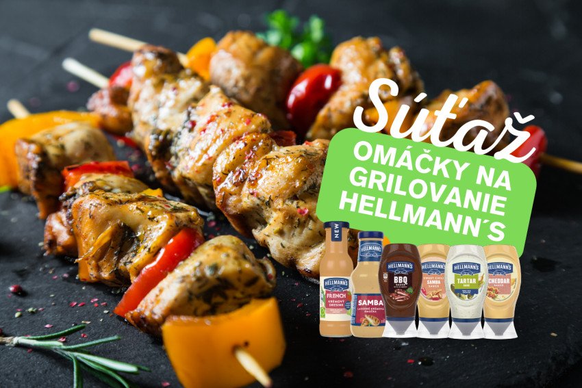 Buď MAJSTROM GRILU! Trendy a grilovacie recepty s omáčkami Hellmann’s Buď MAJSTROM GRILU! Trendy a grilovacie recepty s omáčkami Hellmann’s