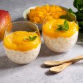 Tapiokový puding s mangom – osviežujúci dezert na leto