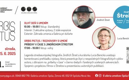 Galerijná streda - Rozhovory o umení: Jindřich Štreit a príbehy v čase