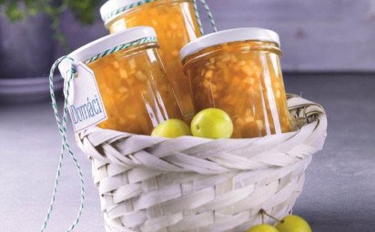 Jablkovo-mirabelkový džem s ciderom