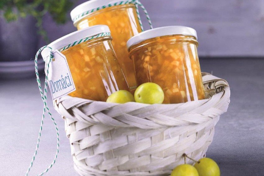 Jablkovo-mirabelkový džem s ciderom