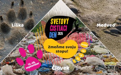 Zmeňme svoju stopu! Slovensko sa opäť zapája do Svetového čistiaceho dňa