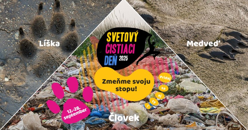 Zmeňme svoju stopu! Slovensko sa opäť zapája do Svetového čistiaceho dňa