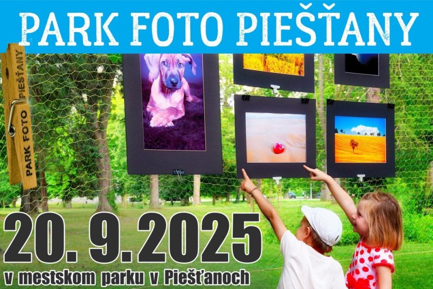 Parkfoto 2025 v mestskom parku v Piešťanoch
