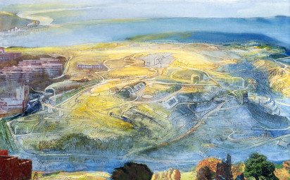 Výstava Petra Bartoša - Vizuálna topografia mesta a krajiny