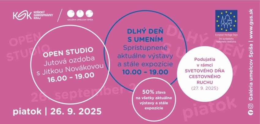 Dlhý deň s umením a tvorivá dielňa: Jutová ozdoba Dlhý deň s umením a tvorivá dielňa: Jutová ozdoba