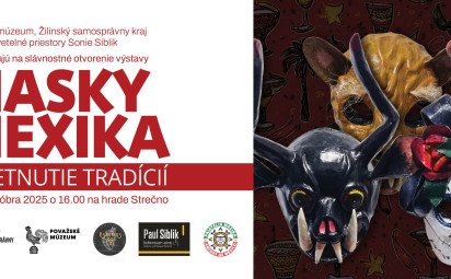 Masky Mexika spestria prehliadku hradu Strečno