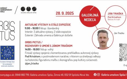 Nedeľa v galérii / Orbis Pictus: Rozhovory o umení s Jánom Triaškom