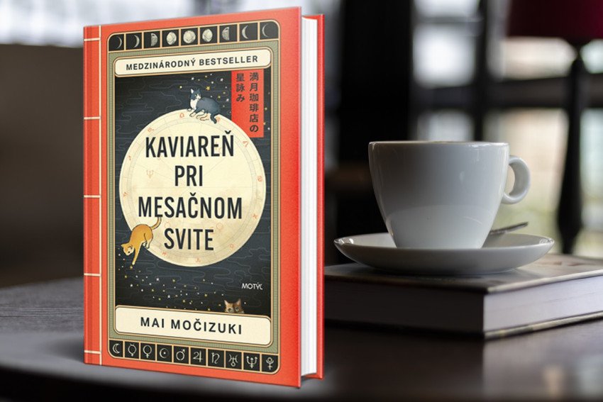 Mačky, astrológia a tajomstvá duše v bestselleri Kaviareň pri mesačnom svite