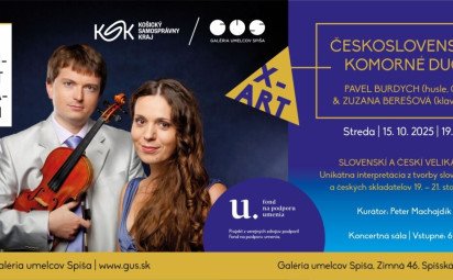 Československé komorné duo: Pavel Burdych & Zuzana Berešová