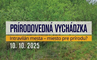 Intravilán mesta – miesto pre prírodu?