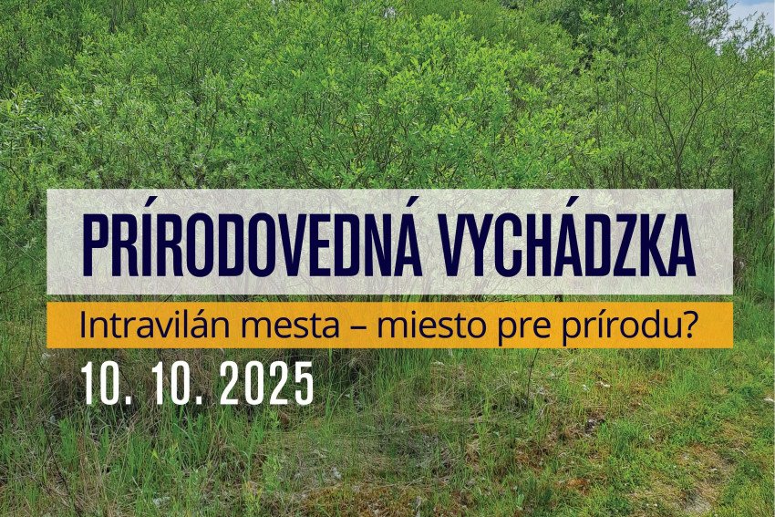 Intravilán mesta – miesto pre prírodu? Intravilán mesta – miesto pre prírodu?