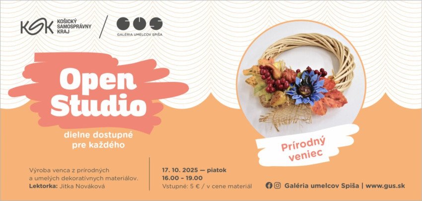 Open Studio: Prírodný veniec Open Studio: Prírodný veniec