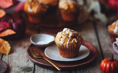 Pumpkin spice muffiny