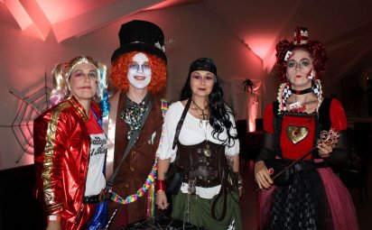 Halloweenska noc v paláci