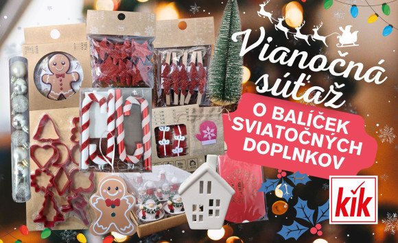 Nechajte sa uniesť vianočným kúzlom s dekoráciami KiK