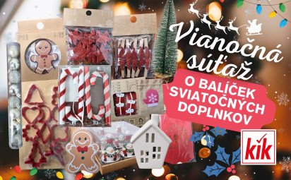 Nechajte sa uniesť vianočným kúzlom s dekoráciami KiK
