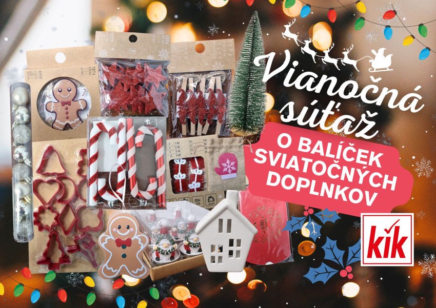 Nechajte sa uniesť vianočným kúzlom s dekoráciami KiK