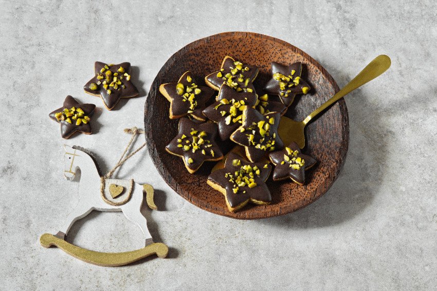 Pistáciové hviezdičky